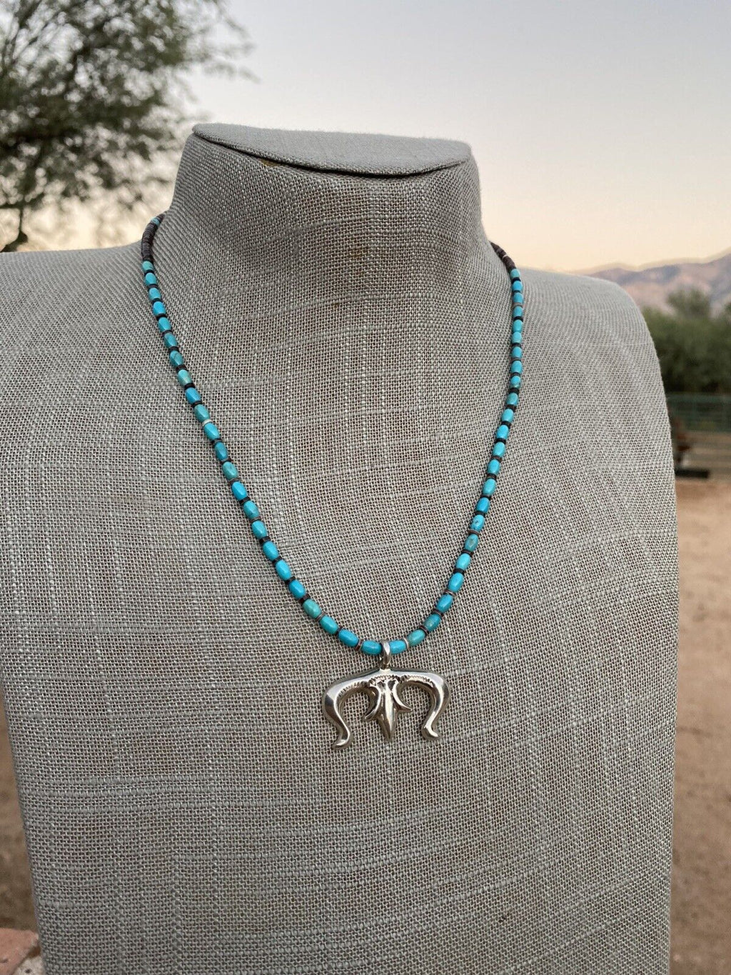 Handcrafted Sterling Silver Mini Naja Pendant