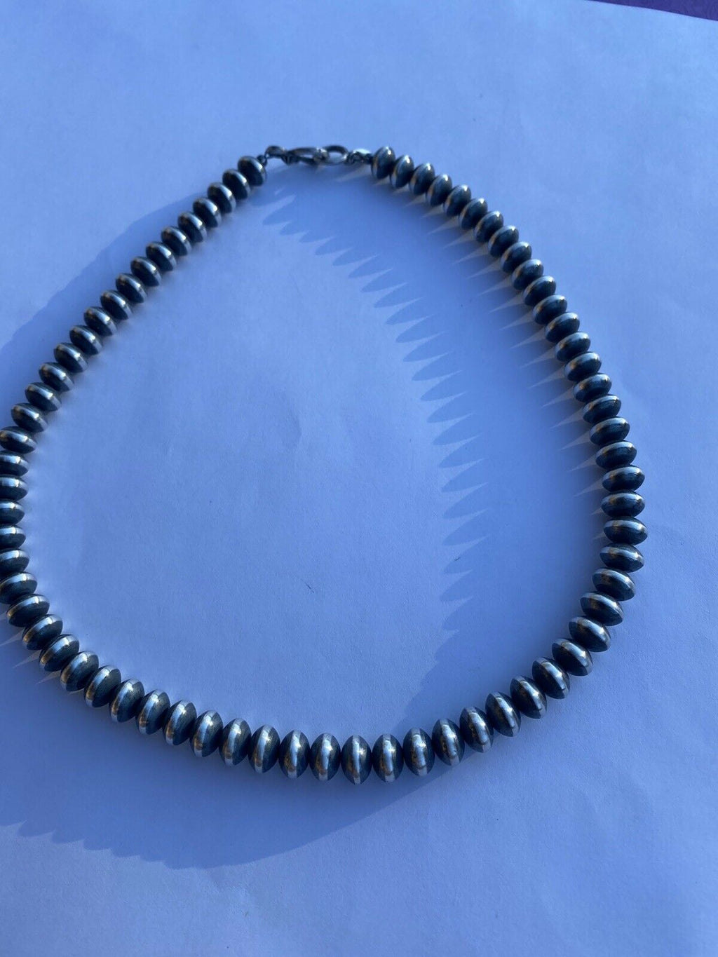 Handcrafted Sterling Silver Saucer Beads 9mm
