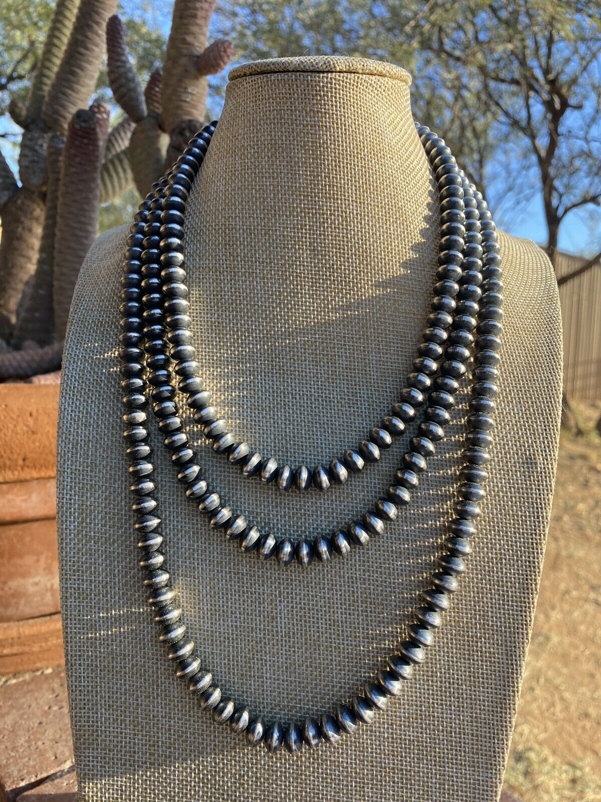 Handcrafted Sterling Silver Saucer Beads 9mm
