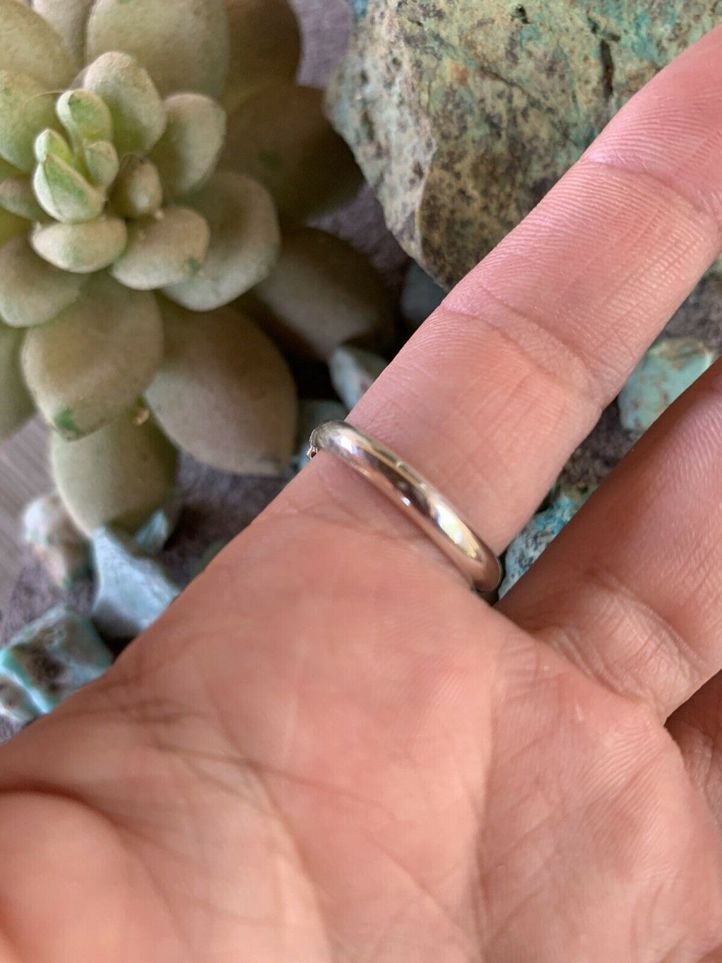 Handcrafted Lapis Sterling Silver Adjustable Flower Ring