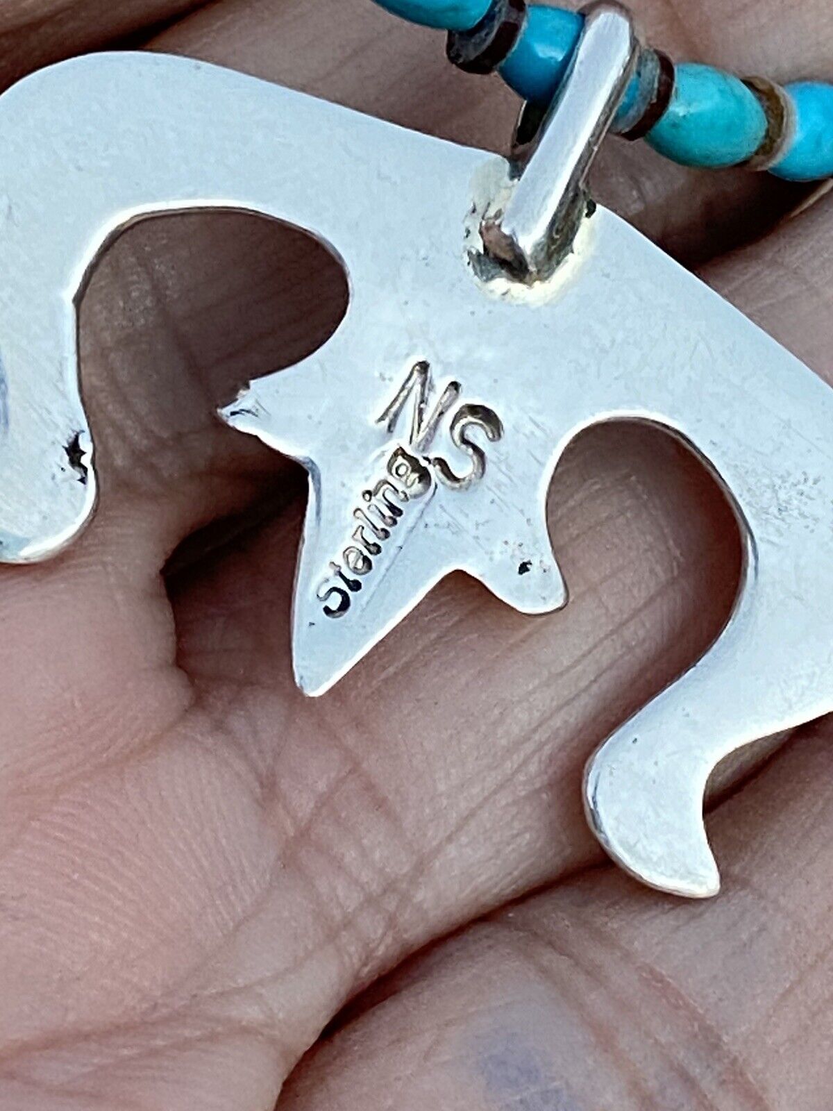 Handcrafted Sterling Silver Mini Naja Pendant