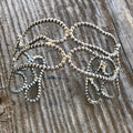 Handcrafted Bead Sterling Silver Bracelet Cuff