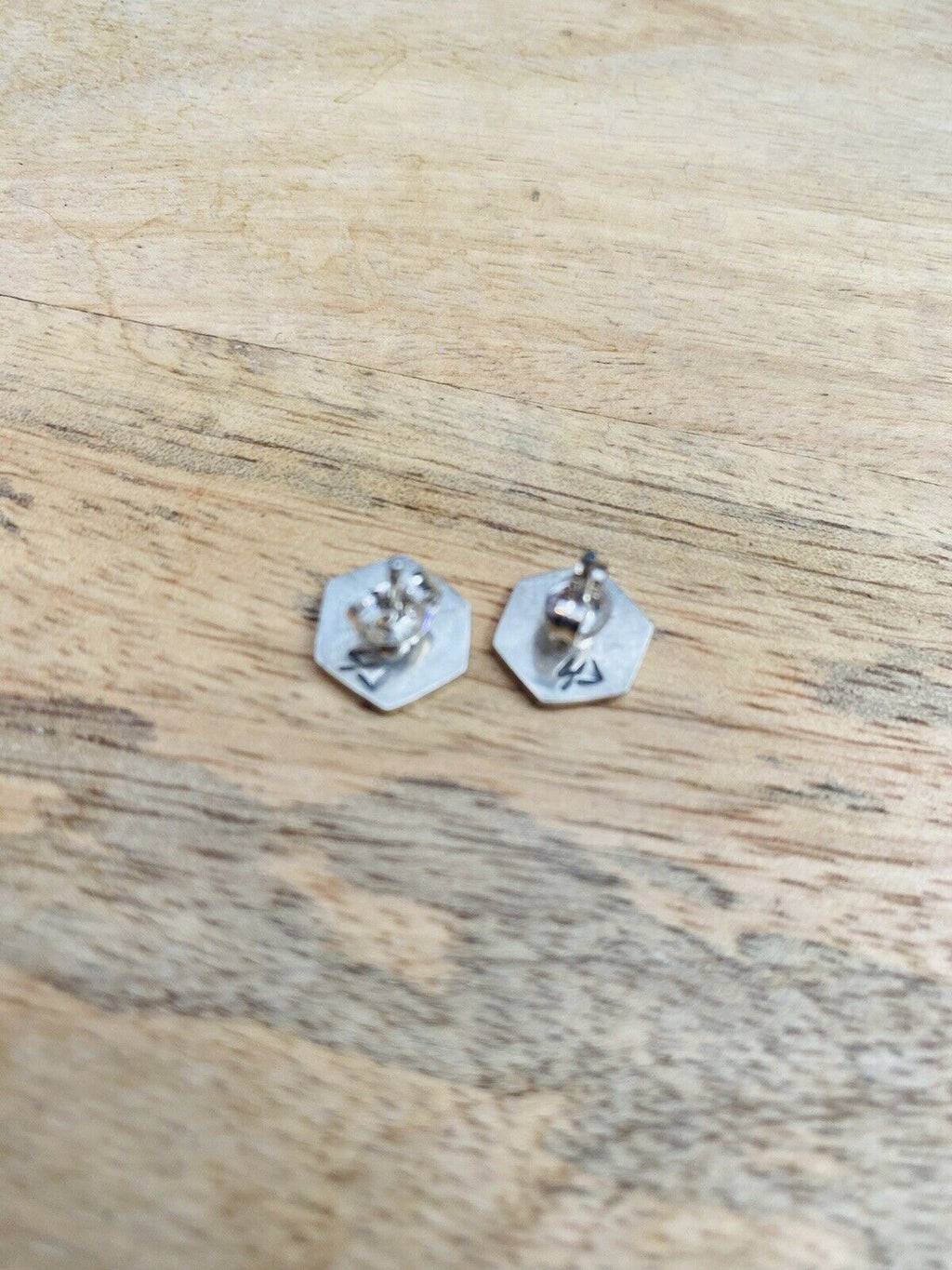 Handcrafted Overlaid Sterling Silver Swirl Stud Earrings