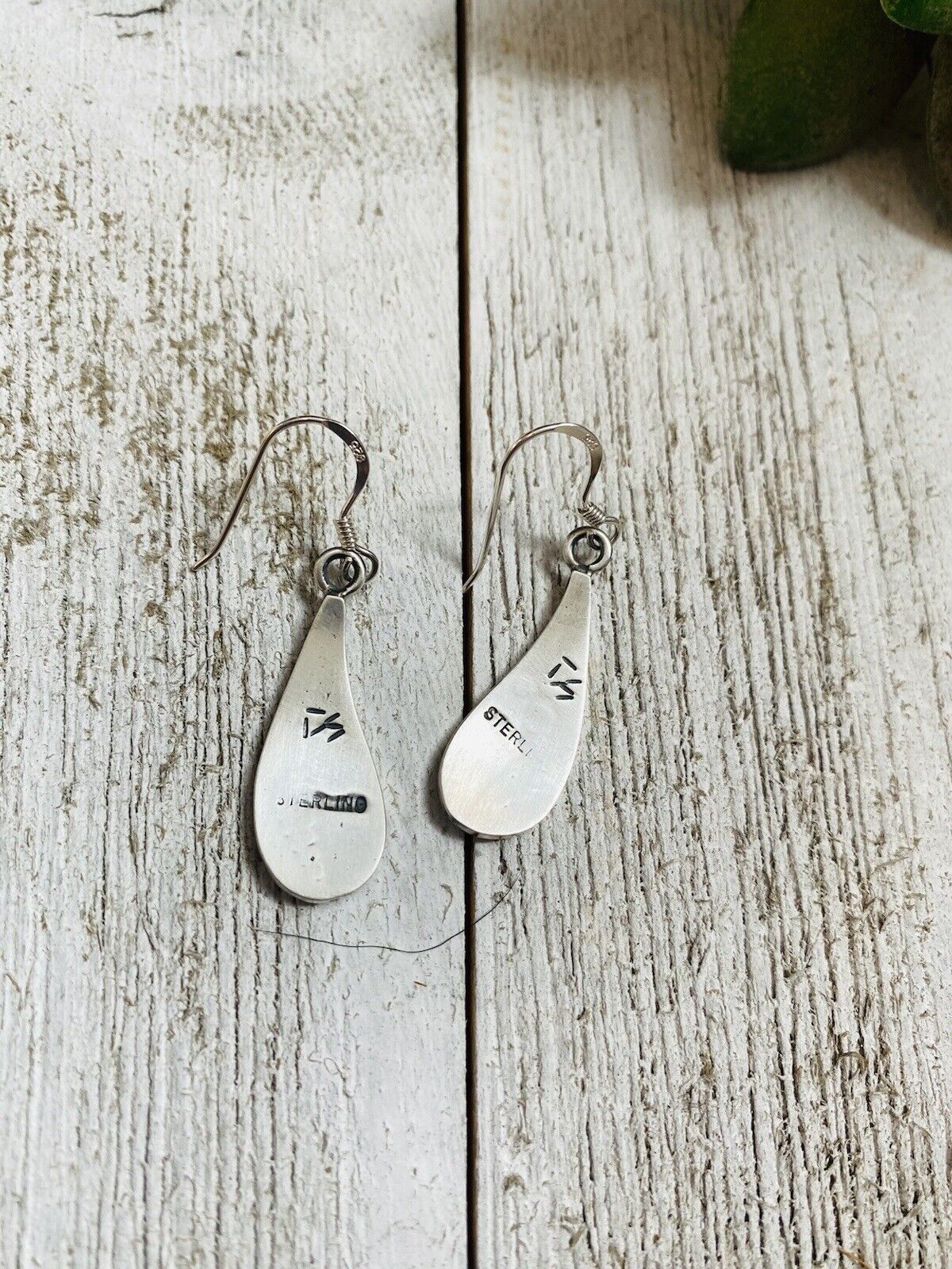 Handcrafted Sterling Silver Kokopelli Dangle Earrings