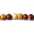 6-7mm Moukaite Jasper Plain Round Beads 13.5 inch 53 pieces