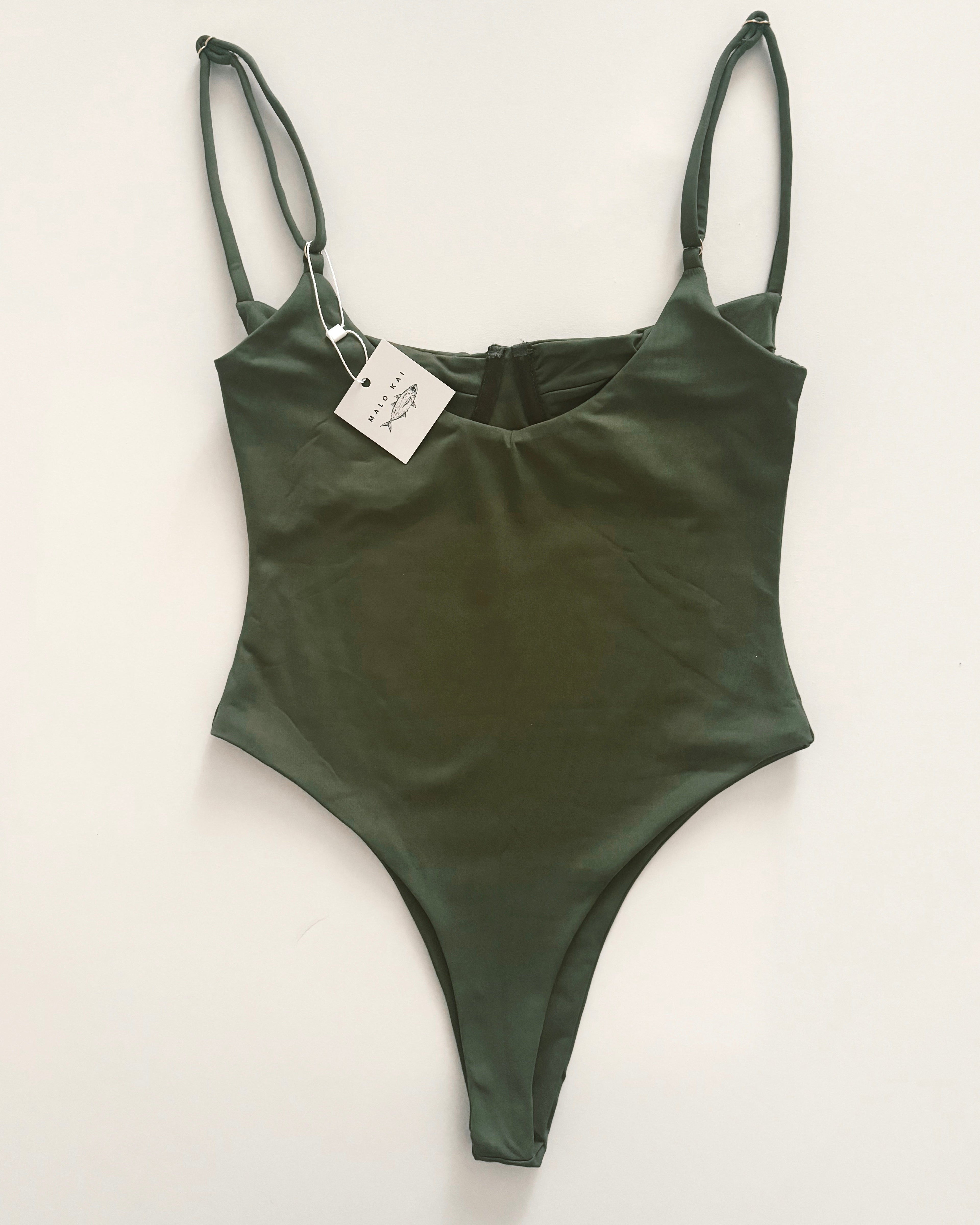 Carolee One Piece Swimsuit - Nori