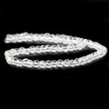 6mm Crystal Quartz Plain Round Beads 14 inch