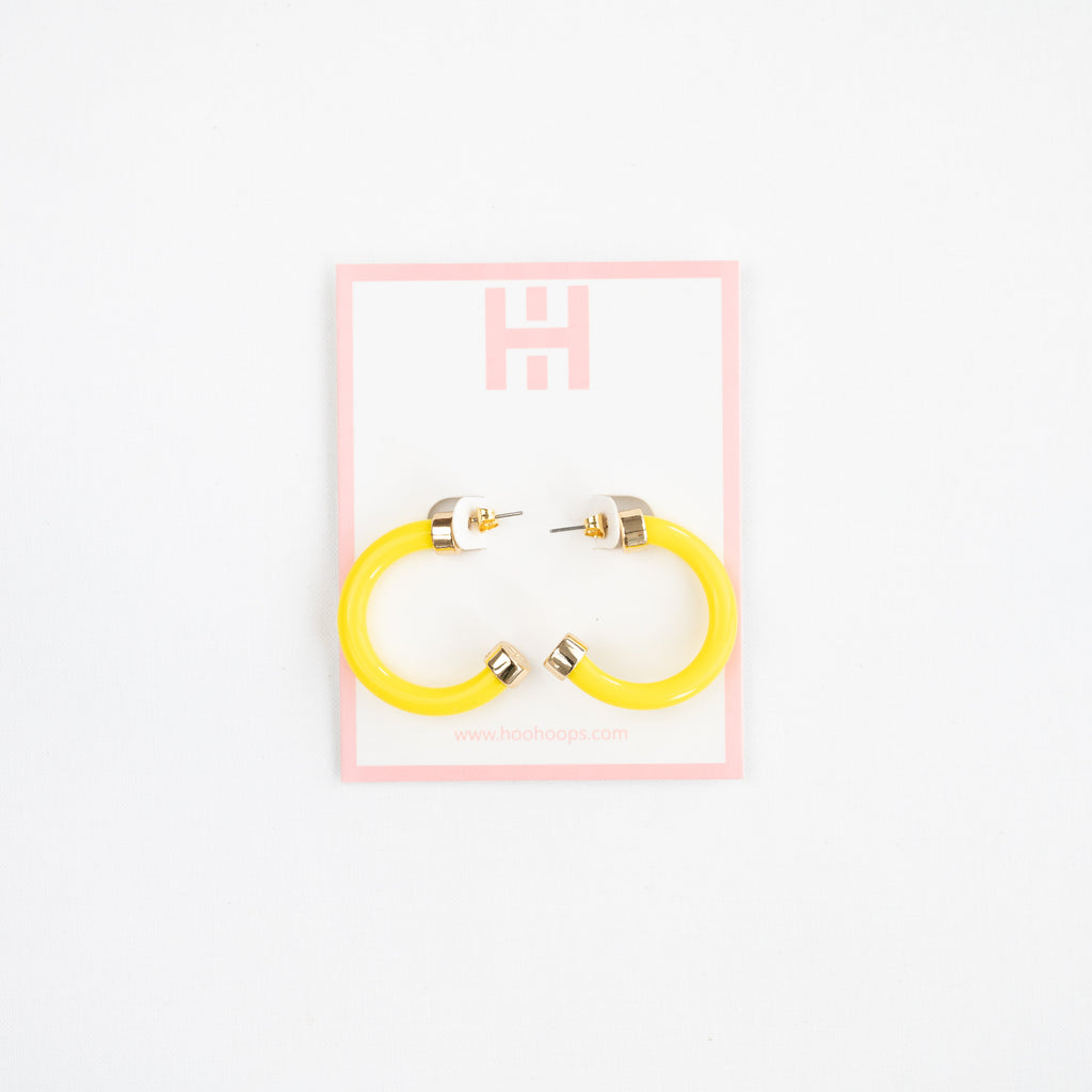 Mini Hoops - Yellow