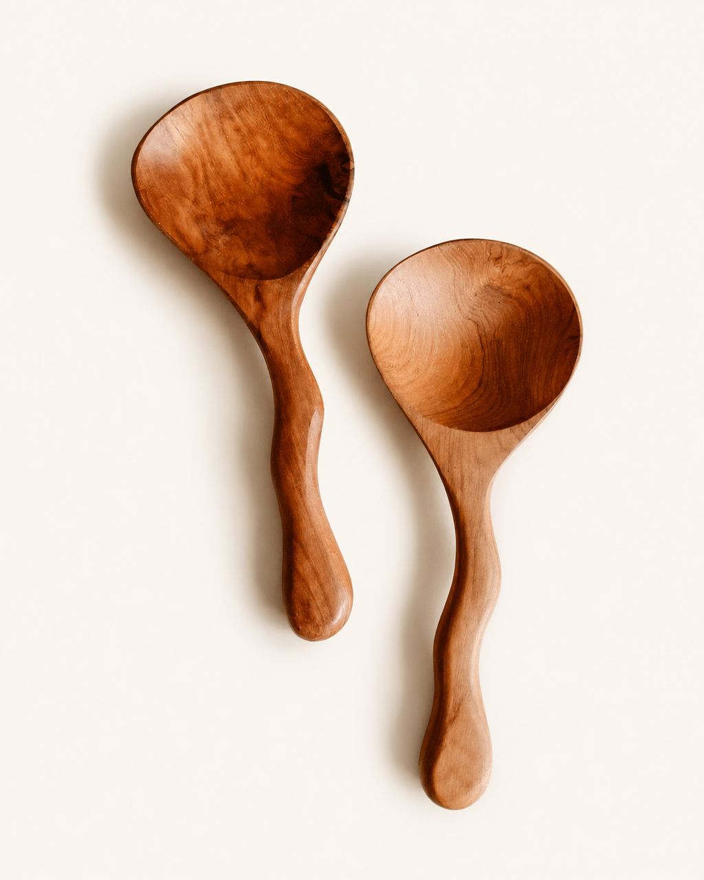 Teak Serving Spoon Set