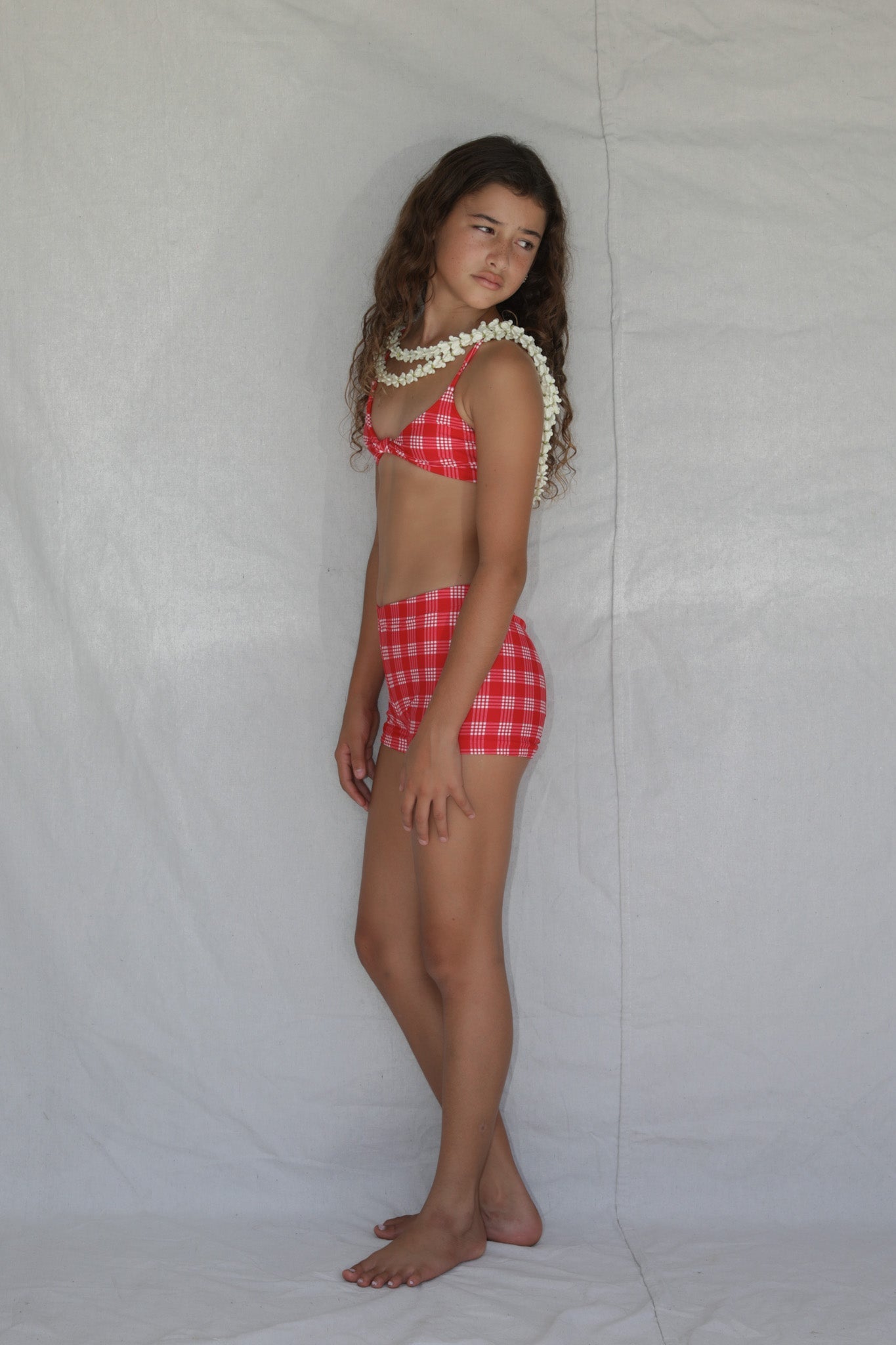 Sakura | Girls Two Piece Short Set | Aka Chek