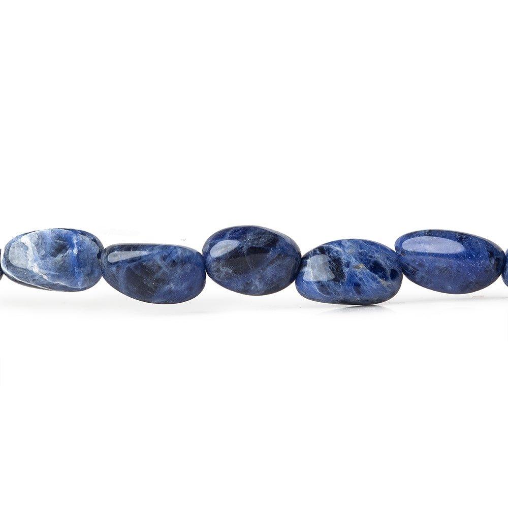 8mm Sodalite Plain Potato Beads, 15 inch
