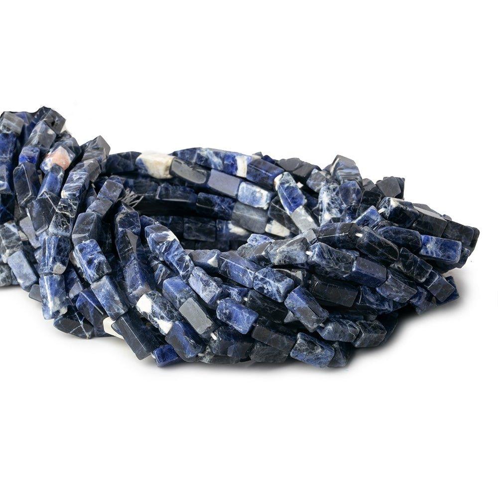 9-10mm Sodalite Plain Rectangles 14 inches