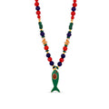 Coastal Dreams Fish Beaded Necklace