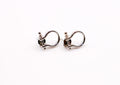 Whimsical White Gold Horseshoe Earrings