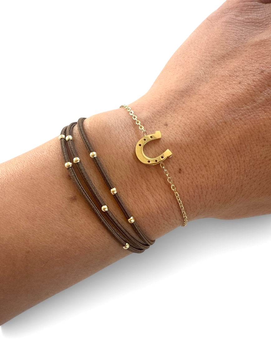 Horseshoe Charm Bracelet Set - NEW!