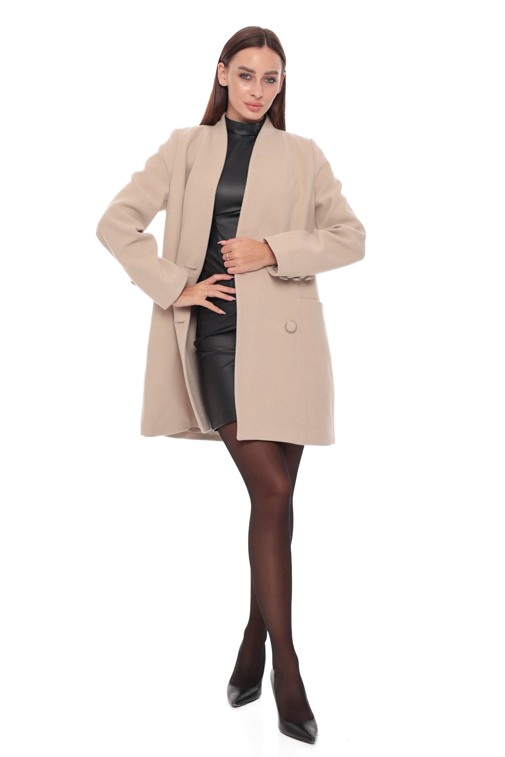 Ellis Wool Cashmere Coat