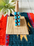 Handcrafted Kingman Turquoise & Sterling Silver Ring