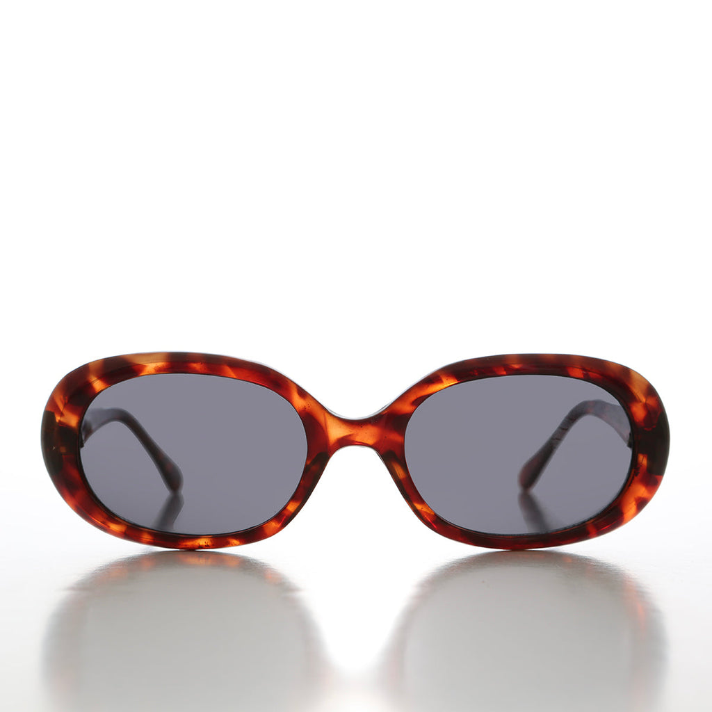 Classic Oval Vintage Sunglasses - Agatha