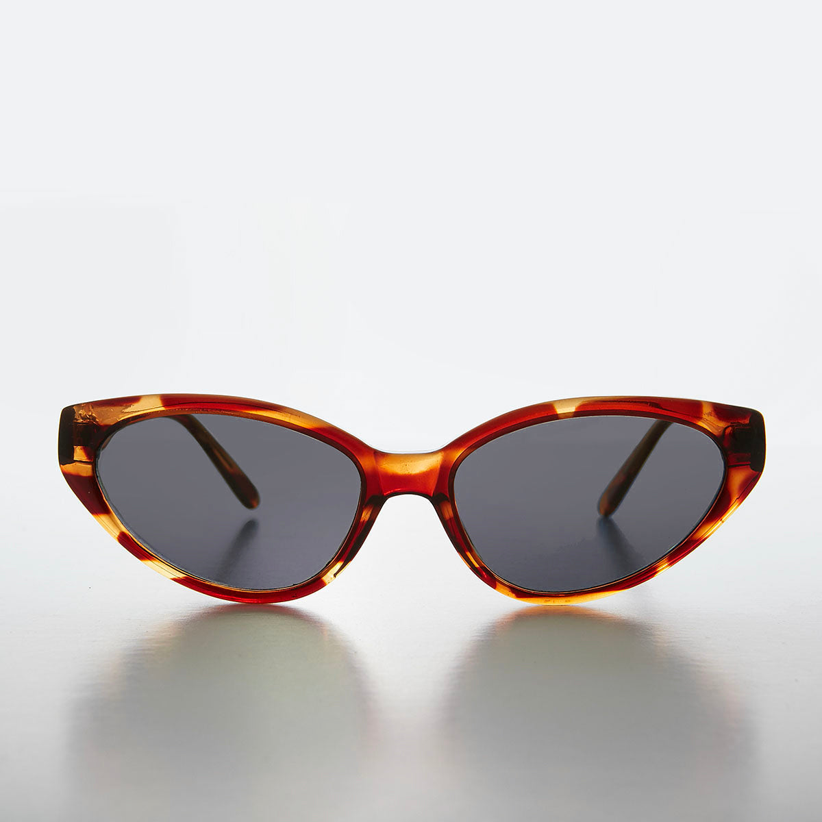 Shallow Lens Extreme Cat Eye Sunglass - Alexa
