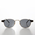 90s Preppy Combination Frame Sunglasses - Amira