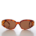 Embellished 90s Cat Eye Vintage Sunglasses - Asa