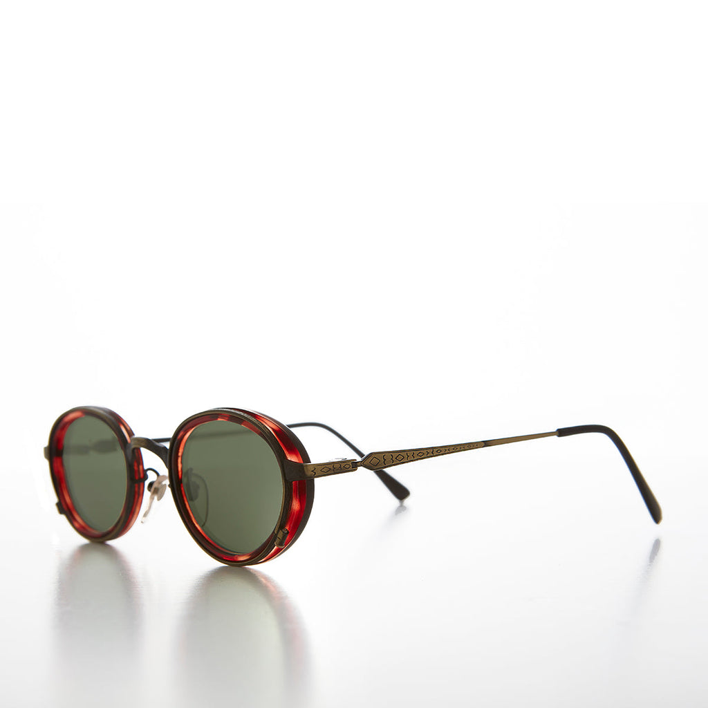 Oval 90s Vintage Sunglass - Atomic