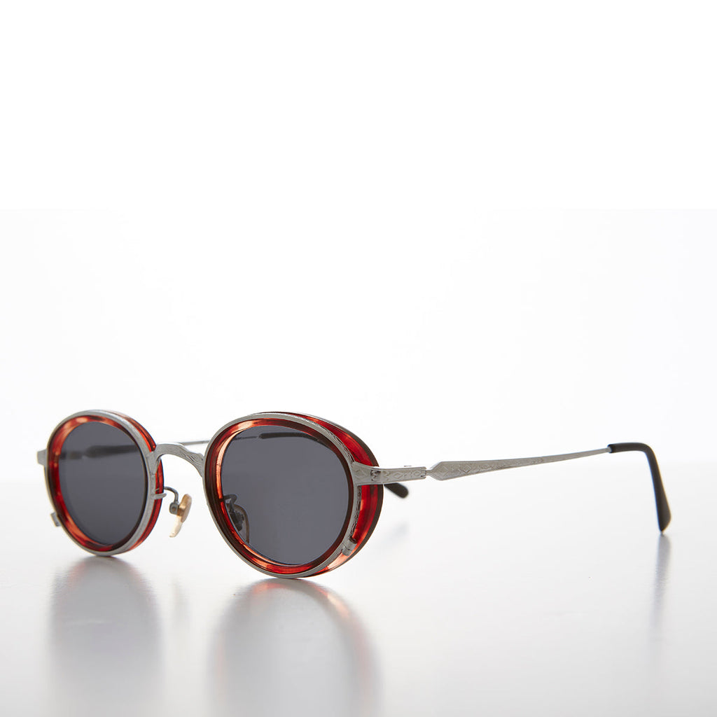 Oval 90s Vintage Sunglass - Atomic