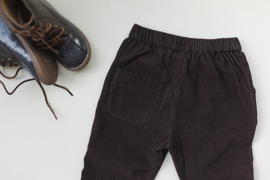 Brown Cord Boys Pant