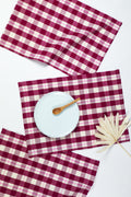 Abigail Plaid Placemat Set