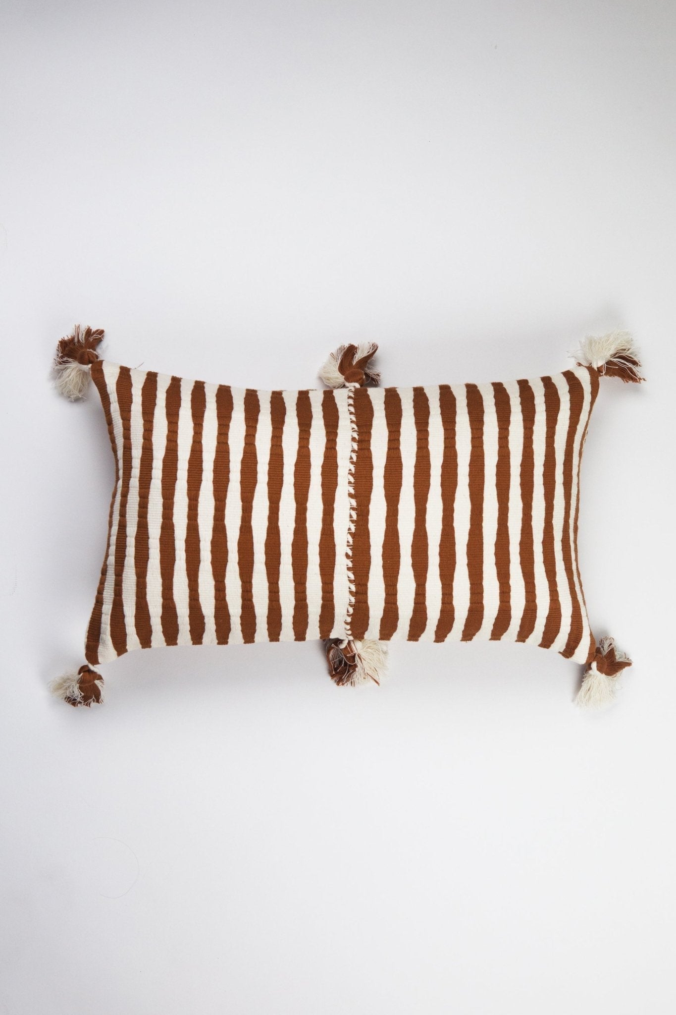 Antigua Pillow - Umber Brown