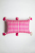 Antigua Pillow - Neon Pink and Yellow