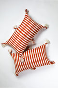 Antigua Pillow - Tomato Red