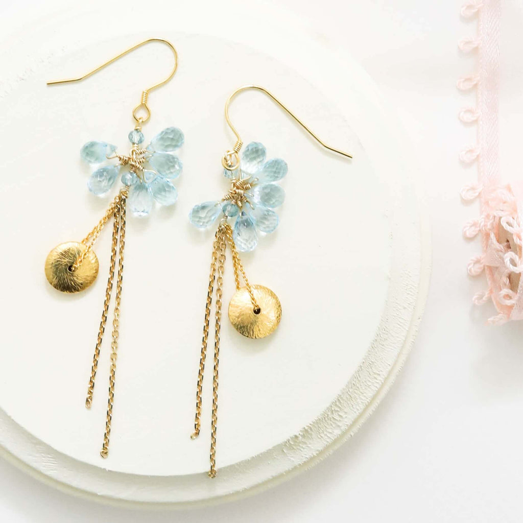 Amethyst Ballet Earrings