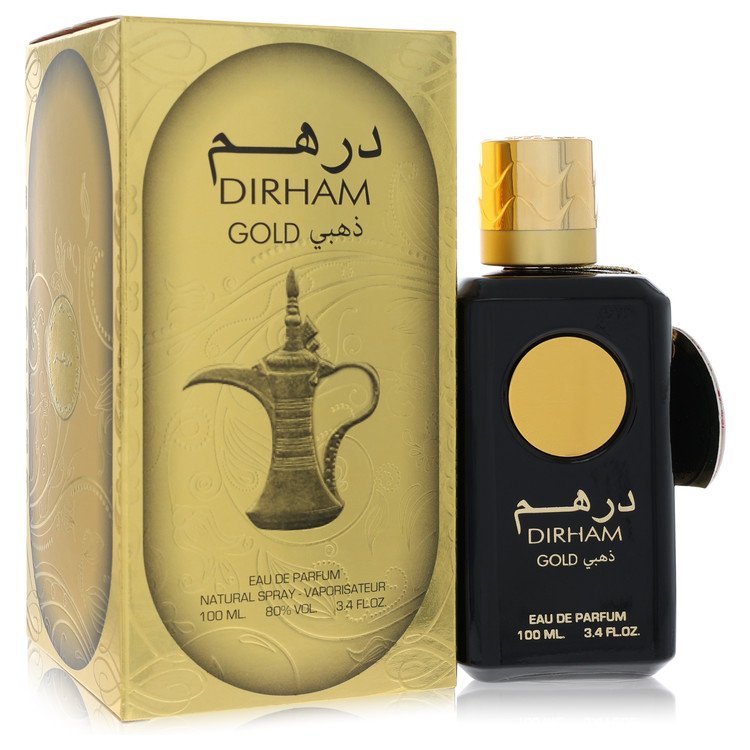 Ard Al Zaafaran Dirham Gold by Al Zaafaran Eau De Parfum Spray (Unisex) 3.4 oz for Men