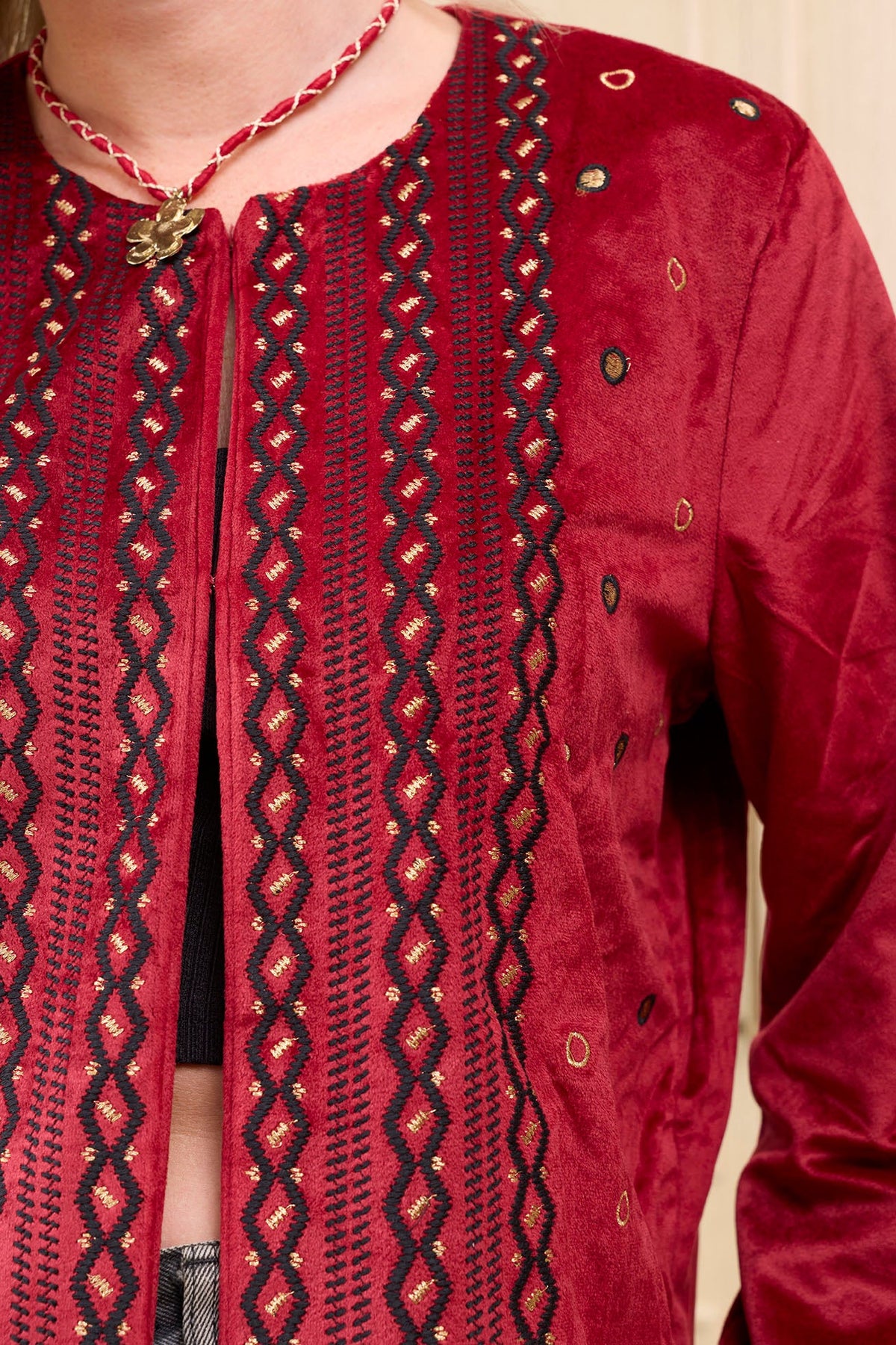 Giovanna Embroidered Dinner Jacket