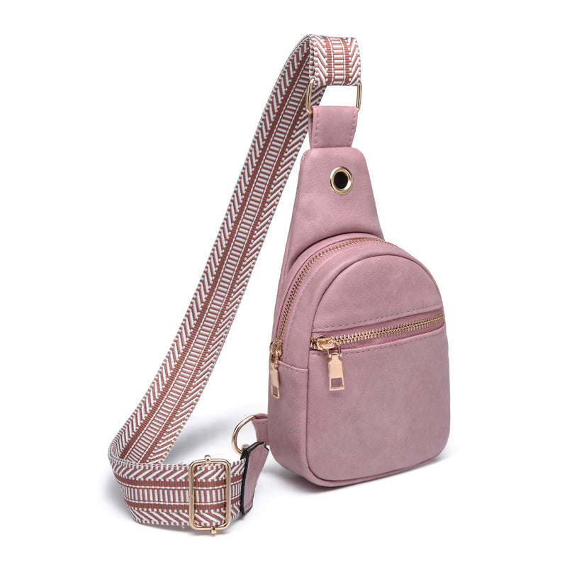 The Palmer | Sling Bag with Zipper Pocket