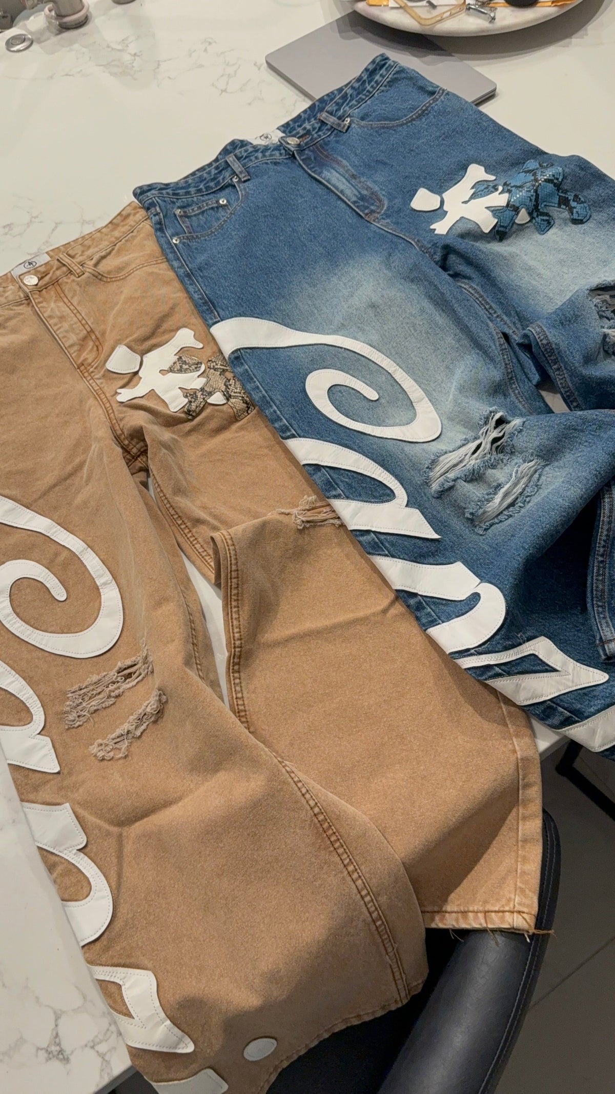 Caprì Leather jeans