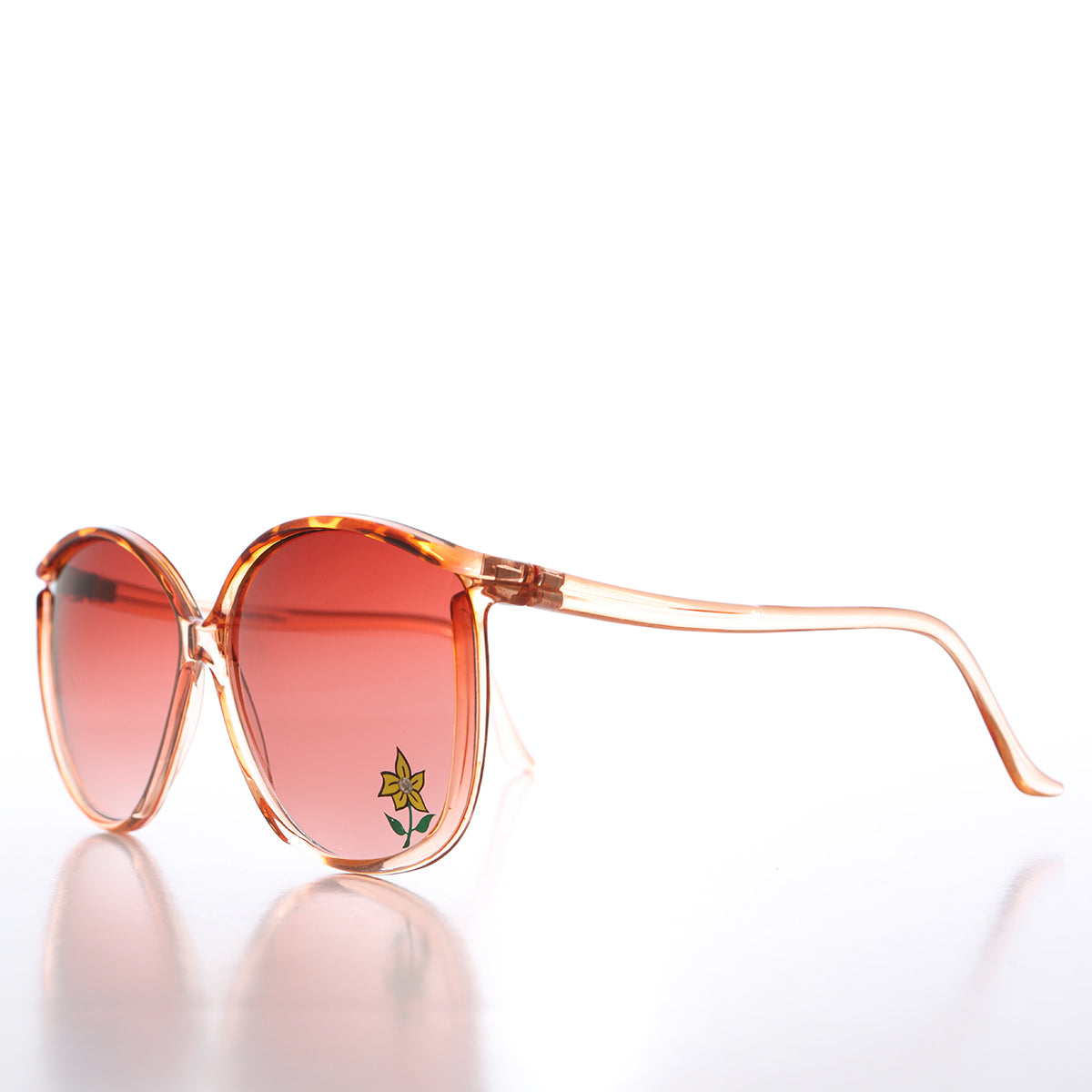 80s Rhinestone Boho Vintage Sunglasses - Belinda