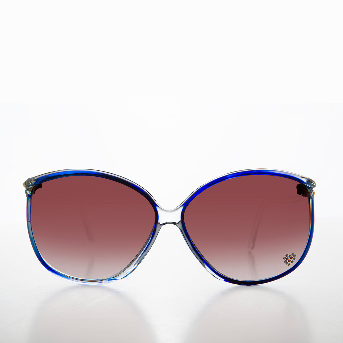 80s Rhinestone Boho Vintage Sunglasses - Belinda