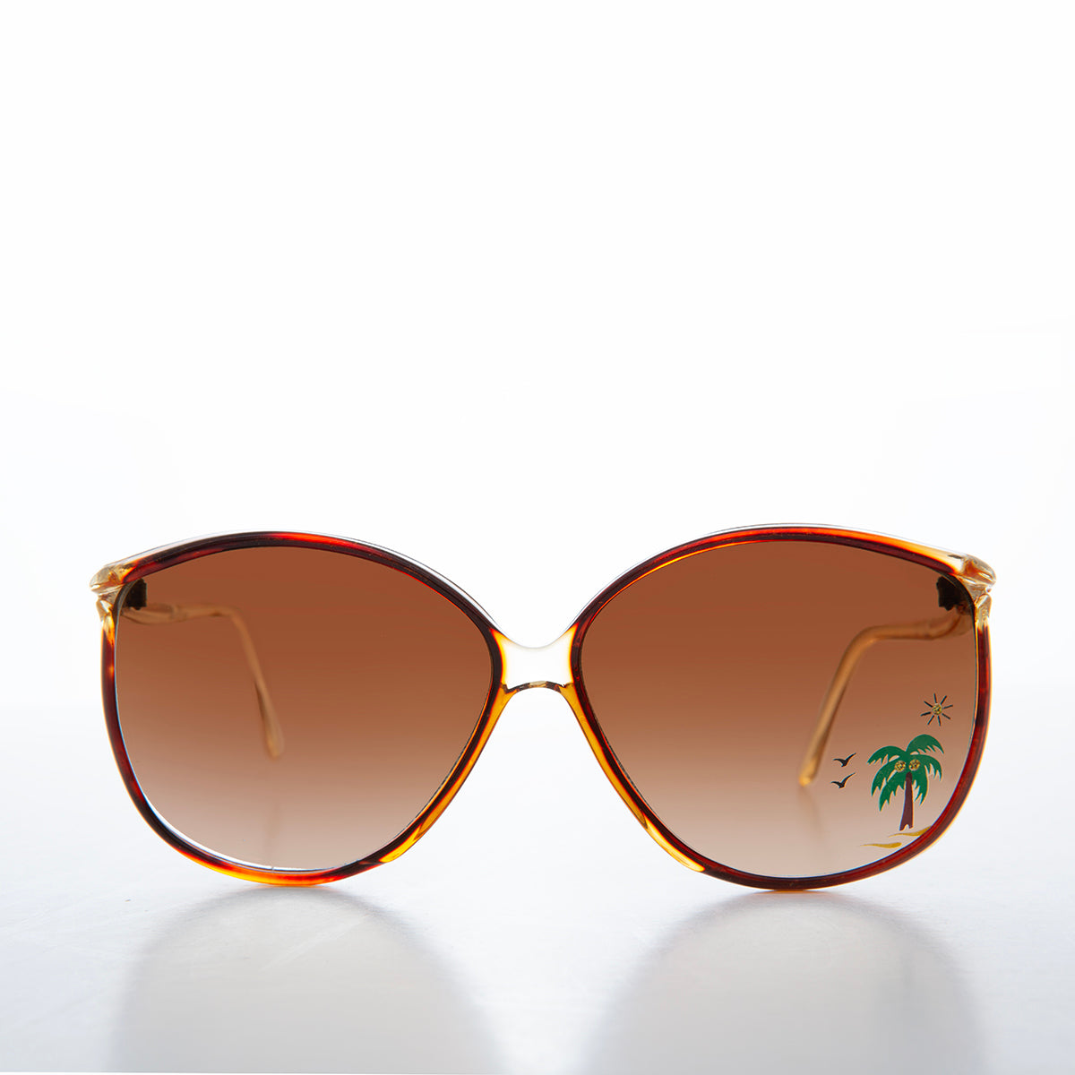 80s Rhinestone Boho Vintage Sunglasses - Belinda