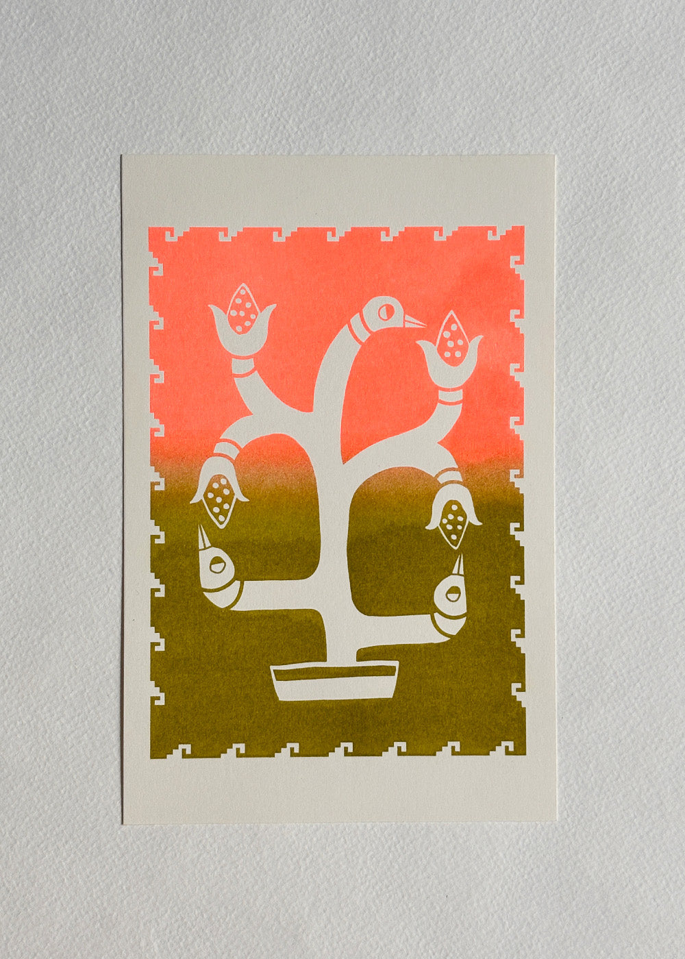 Risograph Print 5" x 7" - "Harmony"