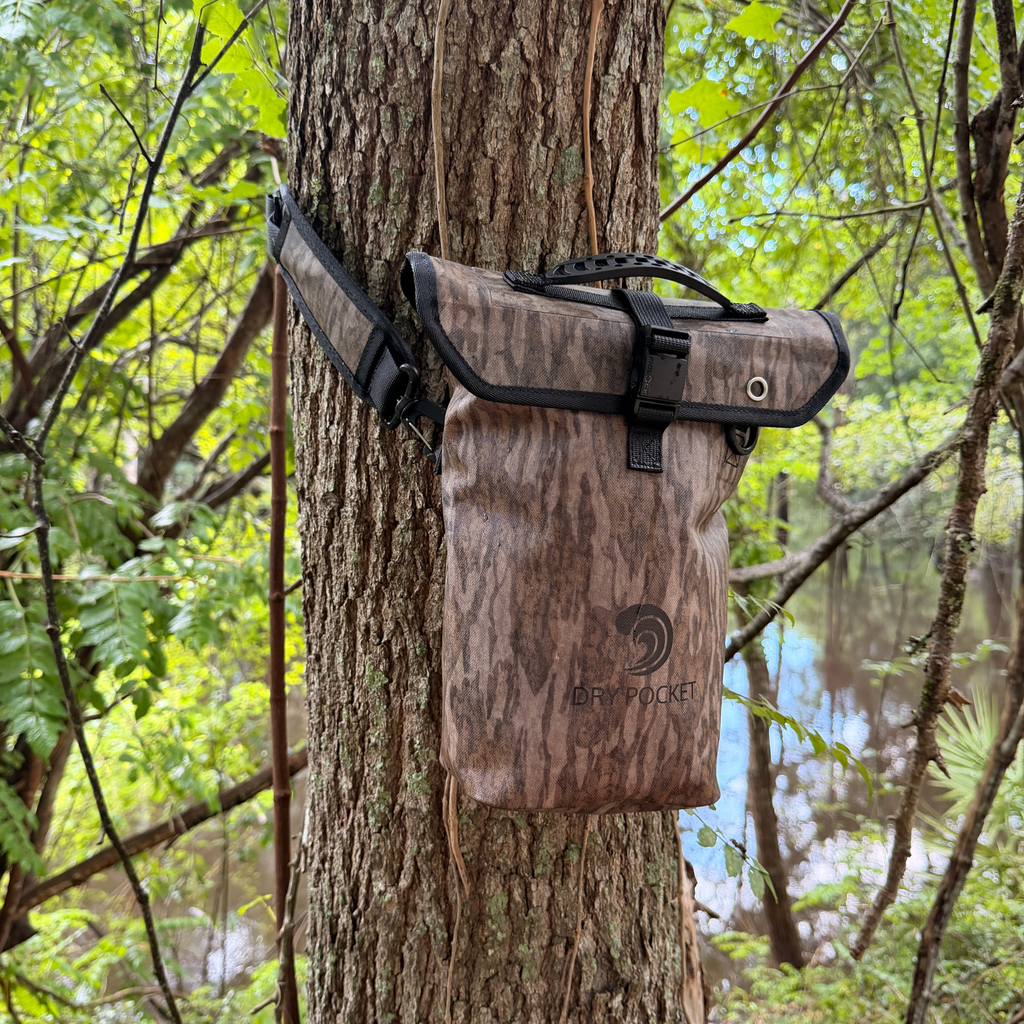 Waterproof Floating Dry Bag / Shell Bag - Mossy Oak Bottomland Camo (OUT OF STOCK - RESTOCK ARRIVES IN 4 WEEKS)