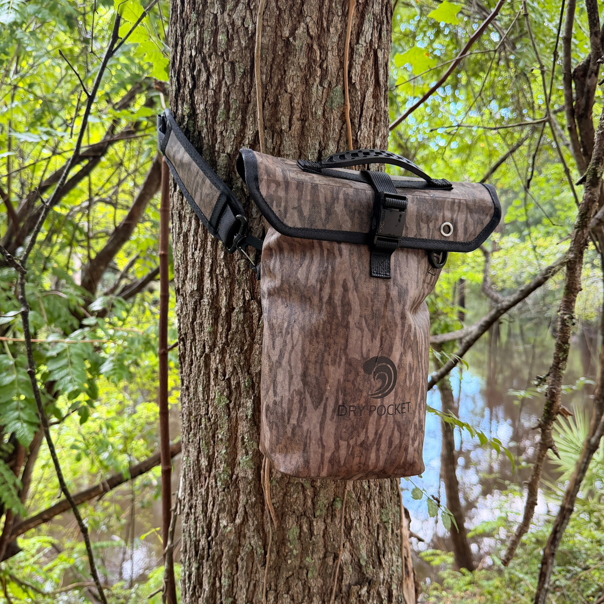 Waterproof Floating Dry Bag / Shell Bag - Mossy Oak Bottomland Camo (OUT OF STOCK - RESTOCK ARRIVES IN 4 WEEKS)