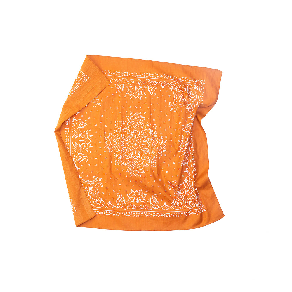 Rider's Moon Bandana in Rust