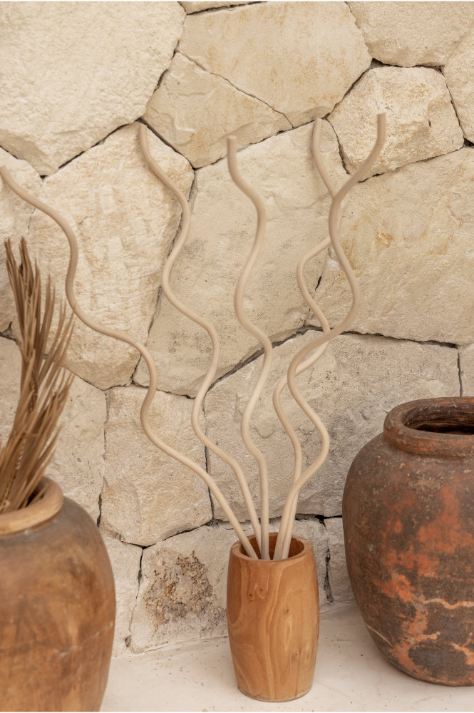 Rattan Wavy Reeds