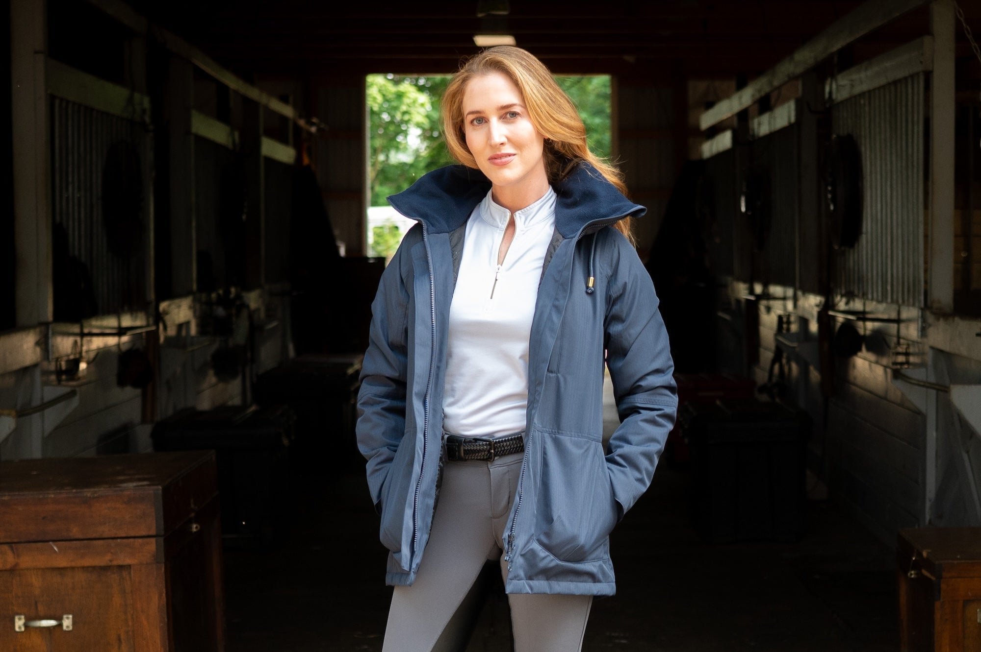 Winter Insulated Riding Jacket 2.0 - Blue Nights