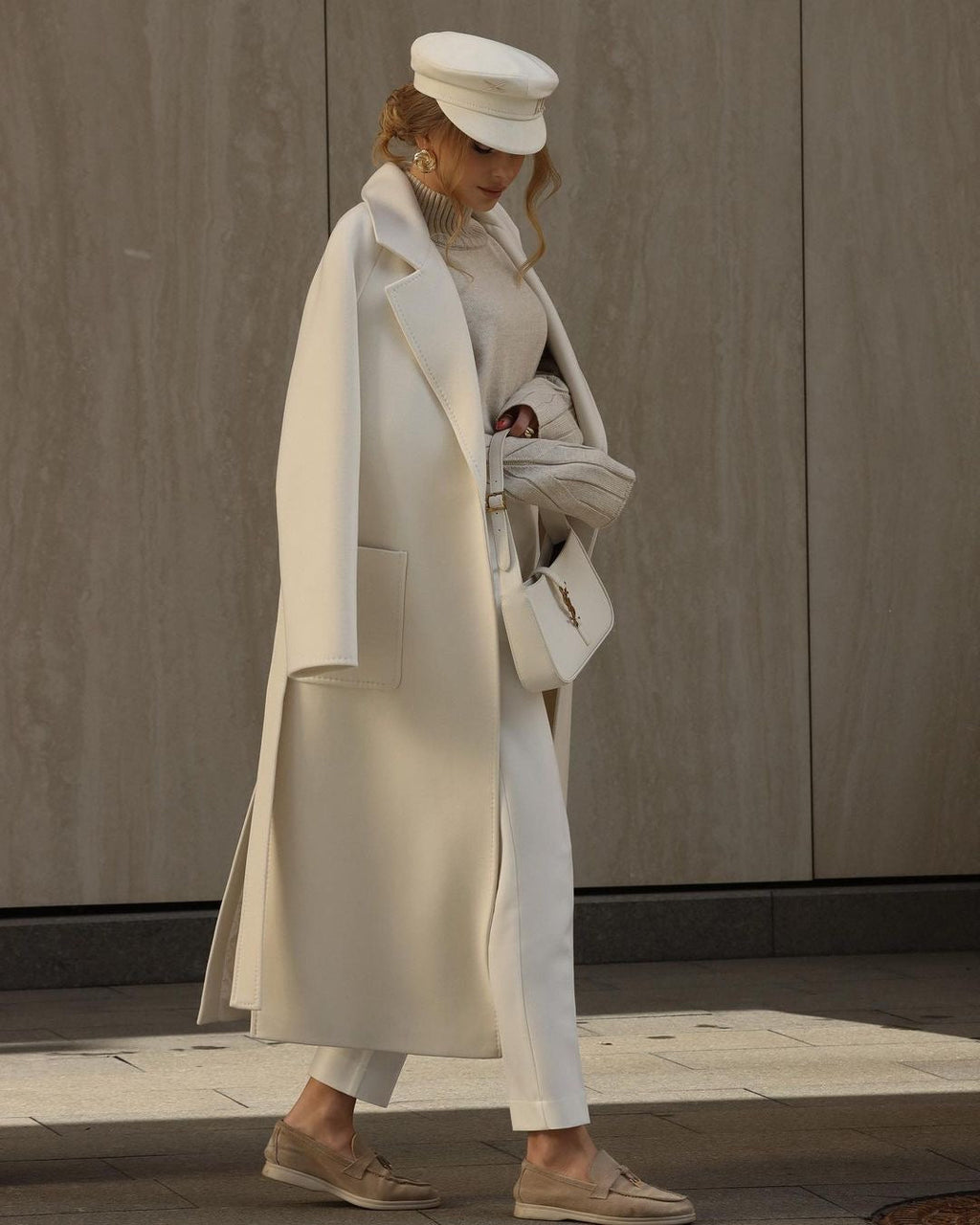 Pre-Order. Re-Stock Ships March 5. Factor Classic Wool Blend Overcoat
