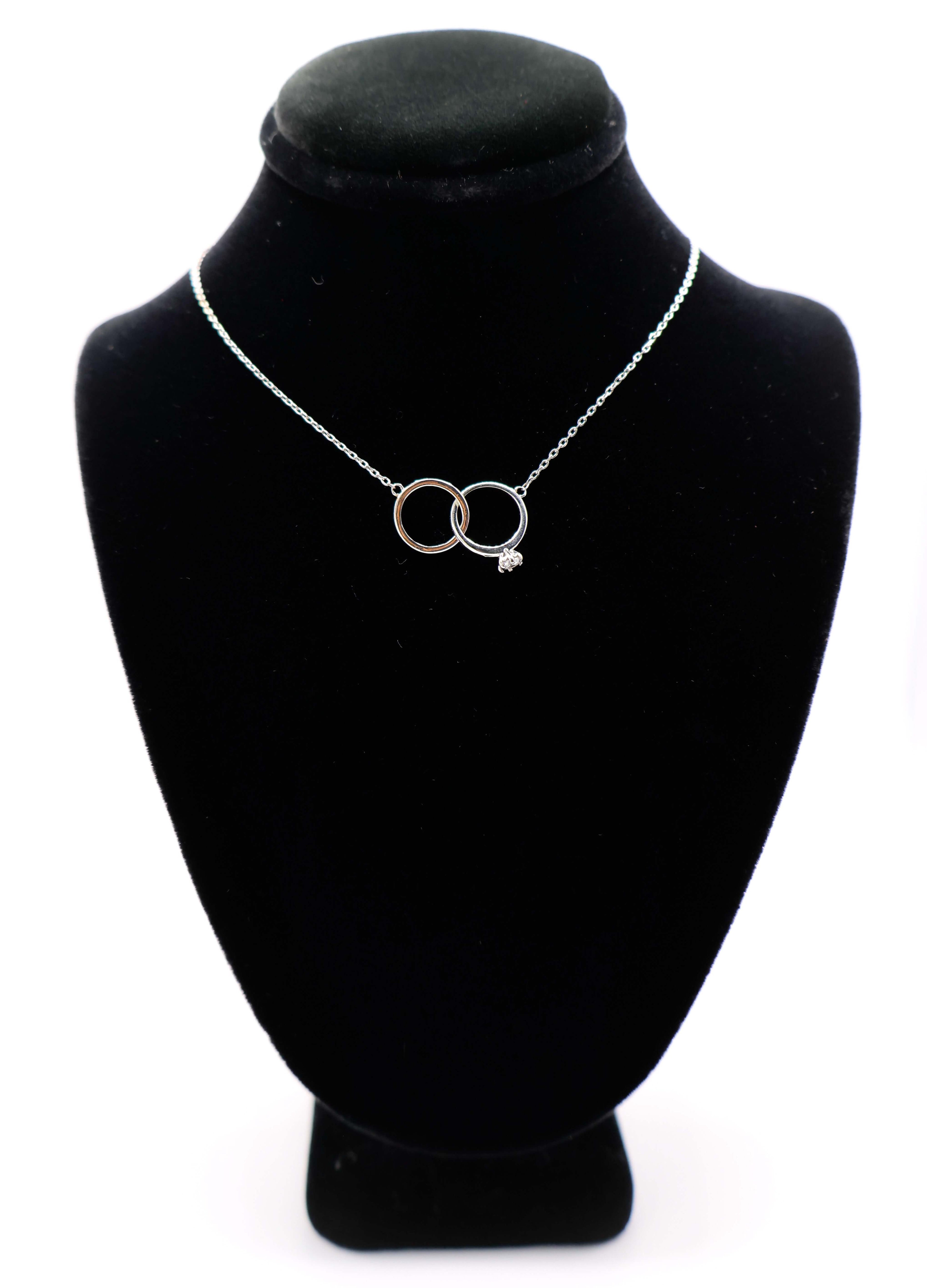 Eternal Embrace White Gold Necklace - Timeless Luxury