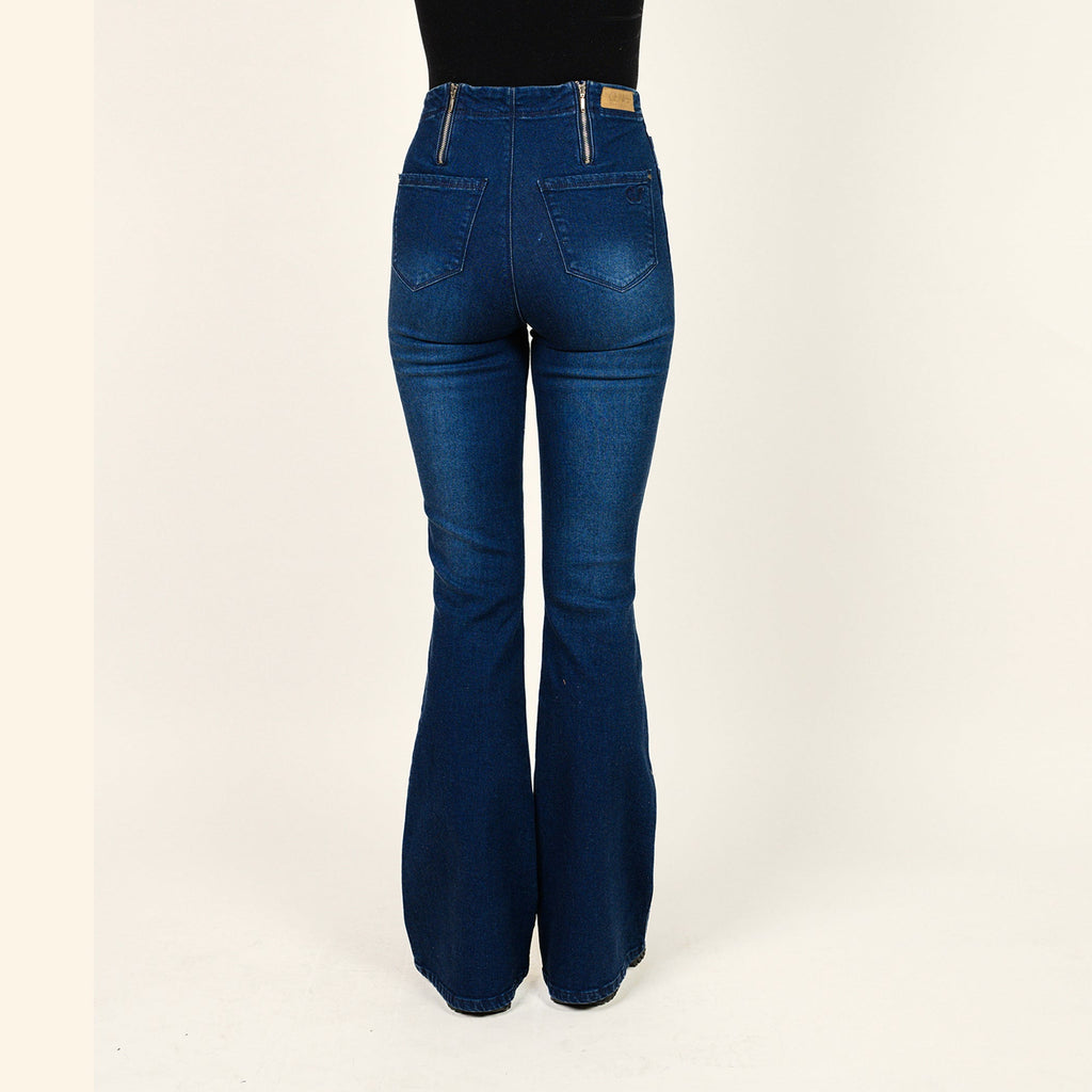 Printed Leg Insert Bootcut