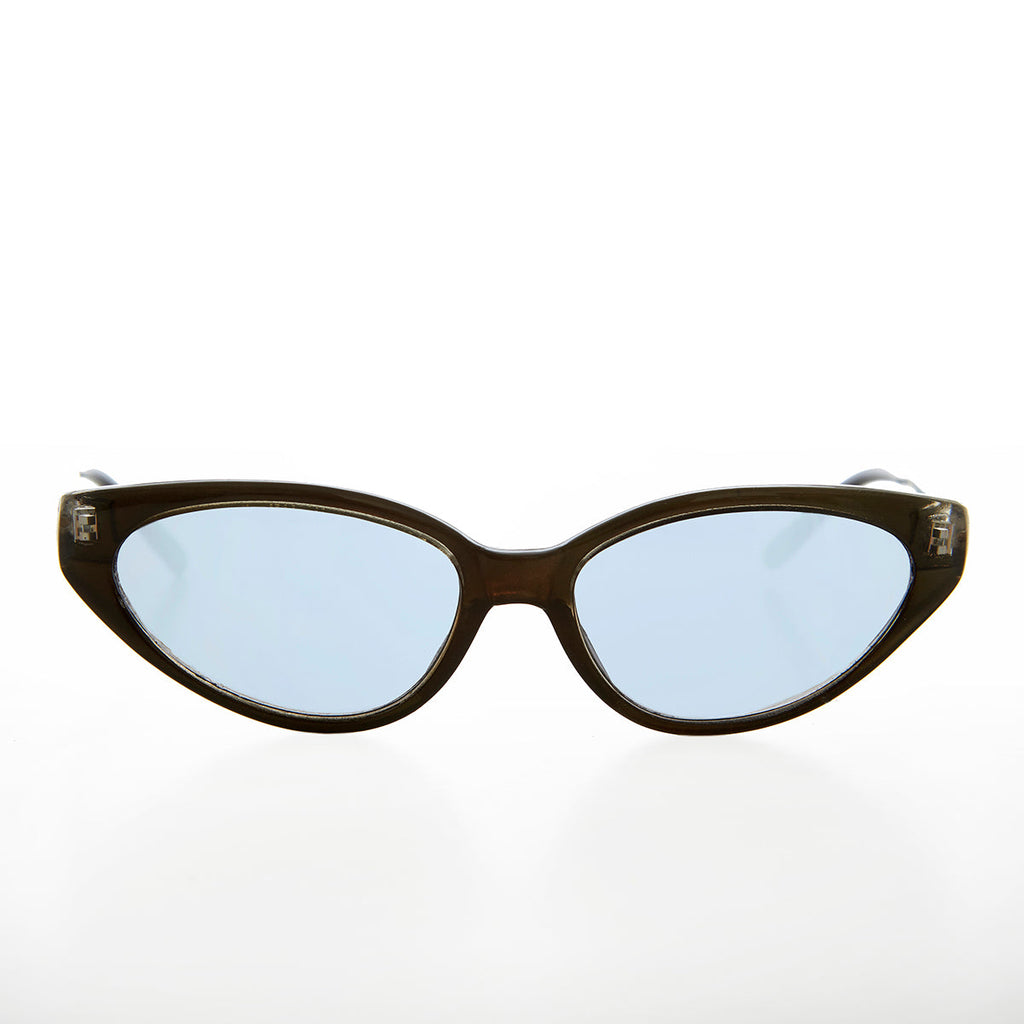 Sexy Sleek 90s Cat Eye Sunglass - Clarice
